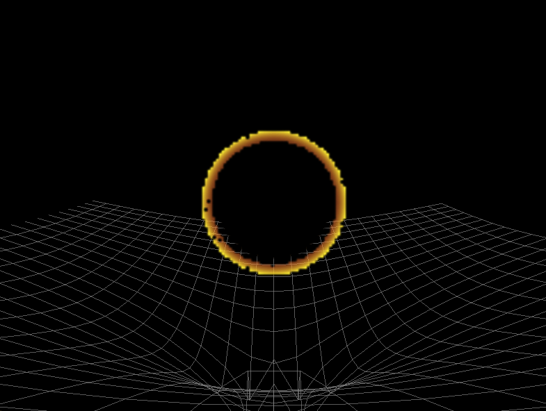 Black Hole Simulation View 1